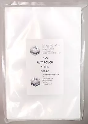 $30.96 • Buy  CHAMBER BAGS For ARY VacMaster 4 Mil 8x12, 125 Pouches, Chamber Vacuum Sealer