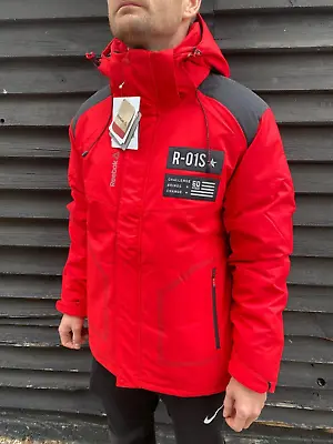 Reebok Men's One Series Siberian Down Winter Jacket / RRP £250 / Red Black • £30
