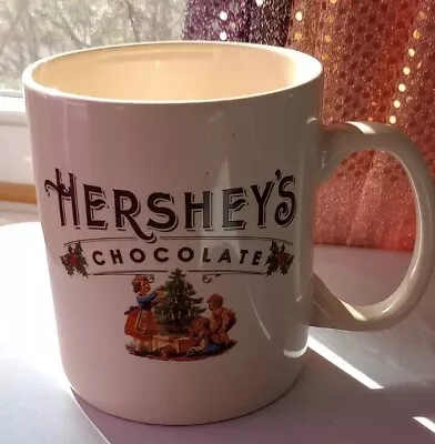 VTG Hershey's Chocolate Coffee Cup Oversized Christmas Holiday Mug Galerie • $12.50