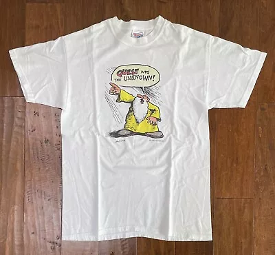 VINTAGE MR. NATURAL QUEST INTO THE UNKNOWN R. CRUMB T-SHIRT 1980s - EXCELLENT • $49.95