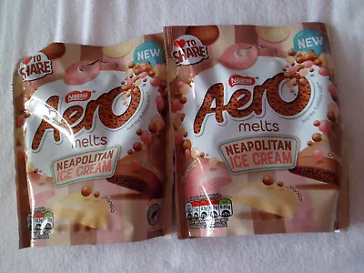 2x New Nestle Aero Neapolitan Ice Cream Melts  Chocolate • £5.99