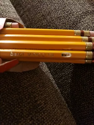 Vintage Berol Mirado No 174-2 Medium Soft Unsharpened Writing Pencils USA • $11