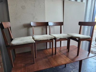 £245 • Buy Dining Table & 4 Chairs By A. Younger -Teak 