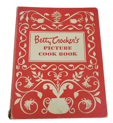 Betty Crocker's Picture Cook Book Vintage 1950s 5 Ring Binder • $12