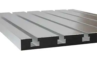 T Slot Fixture Plate 12  X 12  Aluminum T-track Metalworking Cnc Bed • $332