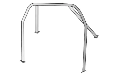 OKUYAMA OKUYAMA ROLL CAGE STEEL 4P For INCLUDING BMW E36 M3 701-717-2 • $1580.30