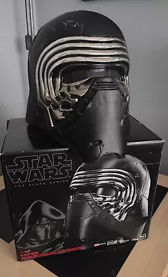 Star Wars Kylo Ren Black Series Helmet With Original Box  • £165