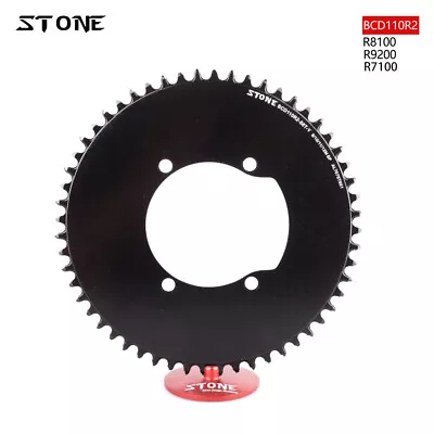 STONE Single Chainring BCD110 4 Arm For SHIMANO R8100 DA R9100 Road Bike Ring • $59.99