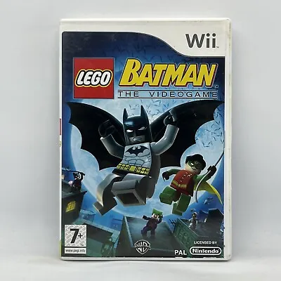 Lego Batman The Videogame Nintendo Wii Video Game Free Post PAL • $14.95