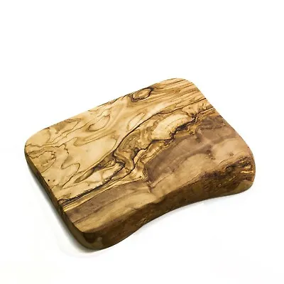 Rustic Olive Wood Chopping / Cheese Board - 21cm X 14cm X 2cm (F2CPN21) • £4.95