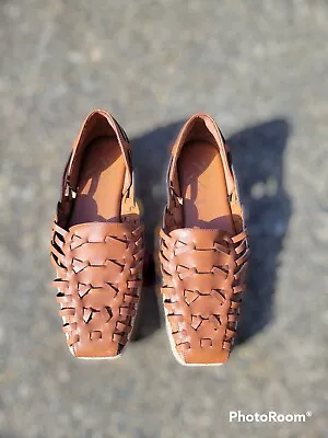 Sam & Libby Women's Asha Espadrille Saddle Slip On Shoes Brown Size 8.5 NWT • $17