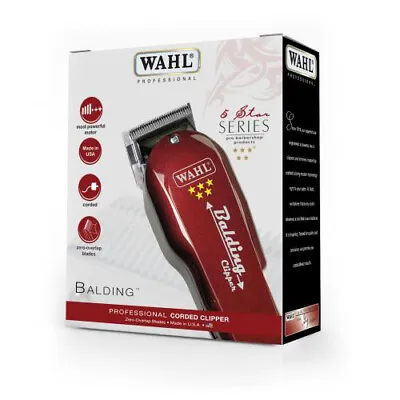 Wahl Professional 8110 5-Star Series Balding Corded Clipper - NEW! • $94.34