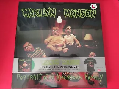 Marilyn Manson Portrait Of An American Family 2009 Vinyl Lp Box Set With T-shirt • $400