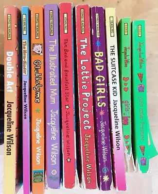 10 Books Bundle By Jacqueline Wilson (Paperback 90's) • £8