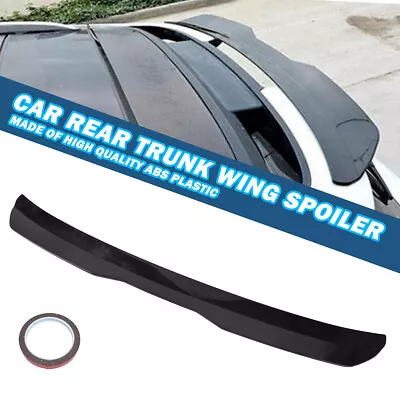 UNIVERSAL 99cm/39  CAR Rear Trunk Sport Wing Spoiler Lip Tail Splitter Black RD • $33.95