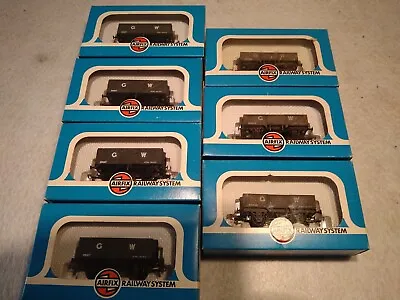 £30.10 • Buy OO Gauge Airfix GWR Open Wagons Job Lot Suit Hornby, Dapol & Bachmann