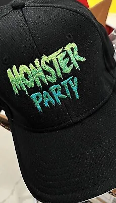 Monster Party Podcast Logo BASEBALL CAP - Monsterpartystore • $20