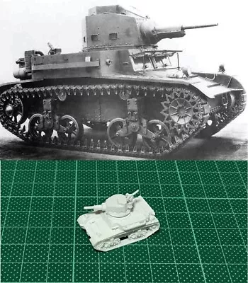 1/144 WWII USA M2 Light Tank Resin Kit (#USA28A) • $2.90