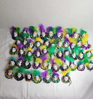 Lot Of 46 Elegant Jester Pin Brooch  Mardi Gras  • $29.50