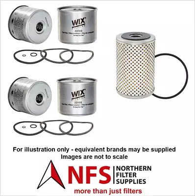 NFS Filter Kit Fits Massey Ferguson 135 With 3 Cylinder Perkins • £15