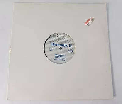 DYNAMIX II Techno Bass 1988 Feel The Bass 12  Vinyl Single CHAOS Electro • $29.99
