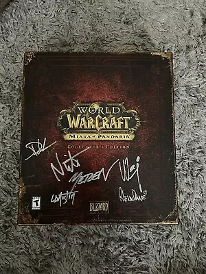 Signed World Of Warcraft: Mists Of Pandaria -- Collector's Edition • $200