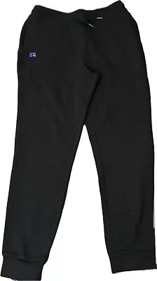 Russell Athletic Men’s Fleece Jogger. Large Black Drawstring 3 Pockets.￼ • $23.97