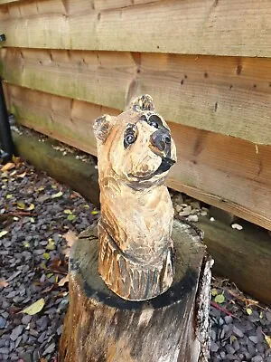 Chainsaw Carved   Stump Bear • £34.99