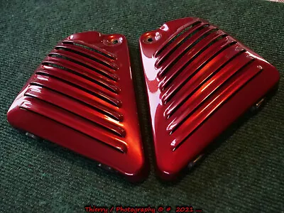$135.60 • Buy Harley Davidson V Rod  Left & Right Cover Air Scoop VRSC- (134) Hot Red Sunglo