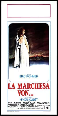 The Marquise Von... Poster Eric Rohmer 1976 The Marquise D'o... Playbill Poster • $35