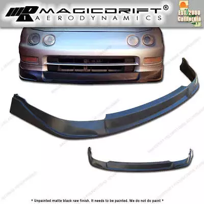 For 94-97 ACURA INTEGRA DC2 PU FRONT BUMPER LIP SPOILER KIT POLY URETHANE PU • $74.99