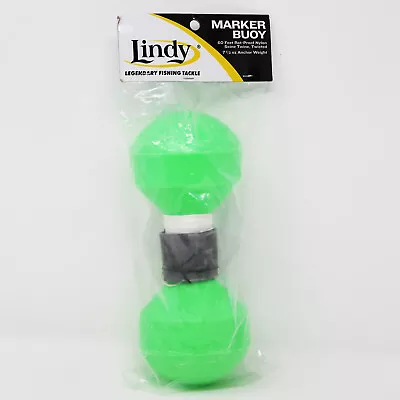 Lindy Marker Buoy For Fishing AC187 Internal Ballast Weight Hot Lime Green NEW!! • $18.09