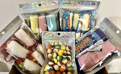 Freeze Dried Sweets (Refreshers Drumsticks Wham Bar Skittles Mallows) • £20