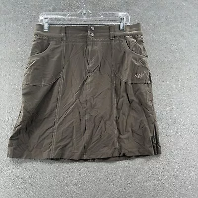 Kuhl Womens Size 8 Green Skirt Cargo Outdoor • $19.88