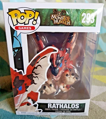 $49.88 • Buy Rathalos Pop 293 - Monster Hunter Funko Pop! Vinyl 2017 - Vaulted + Protector