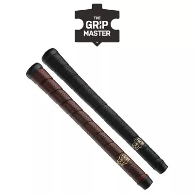The Grip Master Classic Tour Wrap Swinger Grip - Black Uluru Brown • $31.50