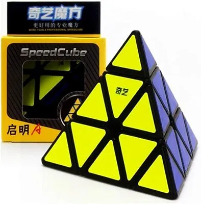 $8.99 • Buy 3x3 Pyramid Pyraminx Speed Cube Magic Twist 3D Puzzle Brain Teaser - USA SELLER!