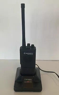Motorola GP300 VHF Radio MURS 16 Channel With HTN9042A Rapid Charger TESTED • $79