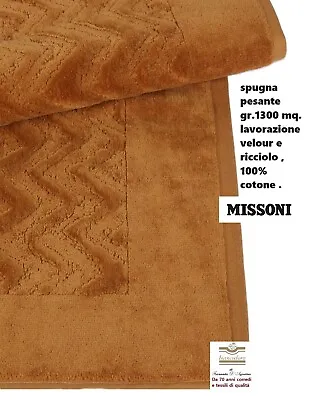 Carpet Missoni Bathroom Cooking Theshold Cms. 90 X 60 100% Cotton Reversible • $96.86
