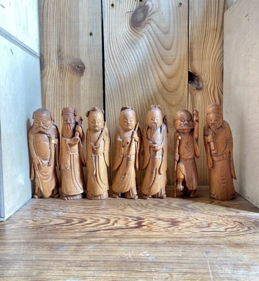 £100 • Buy Fine Antique Japanese Boxwood Figures
