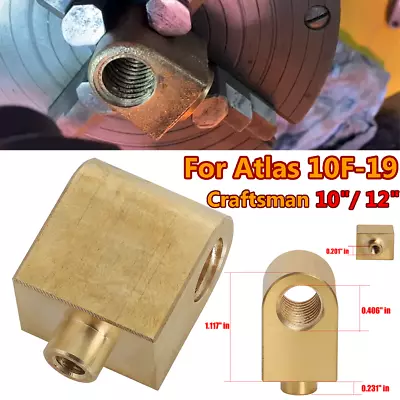 £20.39 • Buy Lathe Cross Feed Nut For Atlas 10F-19 Craftsman  10 & 12  Milling Machine Brass