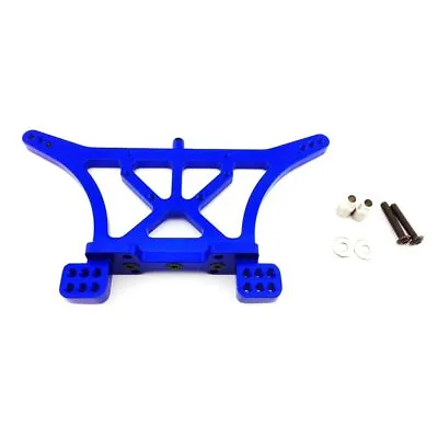 Traxxas Monster Jam 1:10 Alloy Rear Shock Tower Blue By Atomik - Replaces 3638 • $16.99