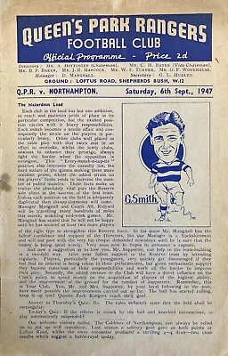 Queens Park Rangers V Northampton Town Div 3 (S) 1947/48 • £1.60