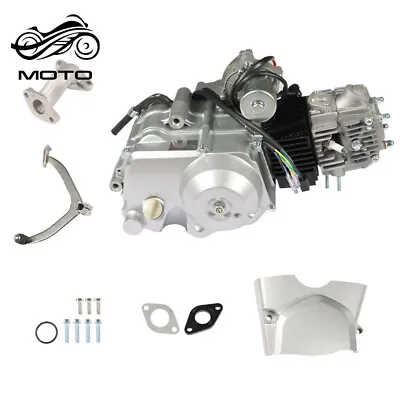 125cc 4 Stroke ATV Engine Motor 3-Speed Semi Auto W/Reverse Electric Start US • $180.02