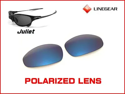 LINEGEAR Navy Blue - Polarized Lens For Oakley X-Metal Juliet [JU-NB-POLA] • $53.50