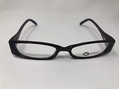 $38.50 • Buy Modern Eyeglasses Frame Abigail Burgundy 51/18/135 Flex Hinge V922