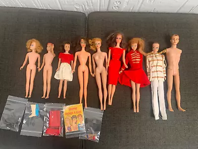 Vintage Barbie Doll Ken Midge Ponytail LOT Accessories • $10.50