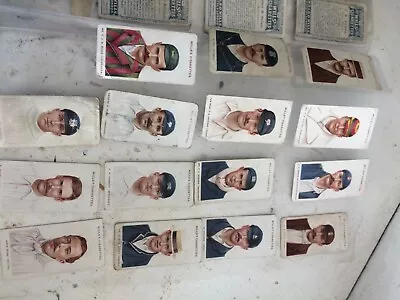 £20 • Buy WILLS CRICKETERS CIGARETTE CARDS JOB LOT 90+ AS PHOTOS 1st & 2nd SERIES WORN 