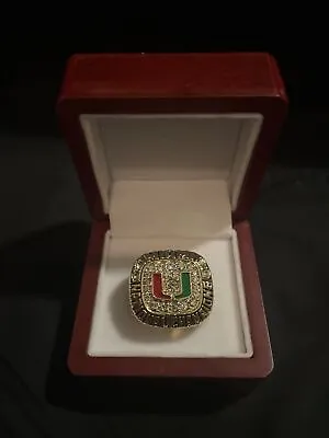 1991 Miami Hurricanes National Champions Replica Ring • $40
