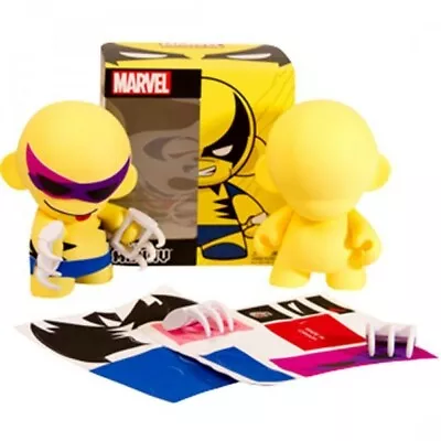 Kidrobot Marvel Munny World: Wolverine LARGE VERSION Action Figure DIY 7 In NEW • $28